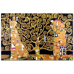 Obraz malowany Gustav Klimt Drzewo Życia 125x200 cm