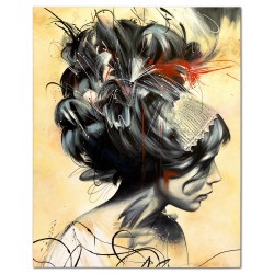  Obraz olejny ręcznie malowany 110x150cm Kobiece fantazje