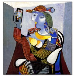  Obraz olejny ręcznie malowany Pablo Picasso Portret Marii Teresy Walter 120x120cm