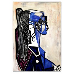  Obraz malowany Pablo Picasso Portret Sylvette 120x180cm