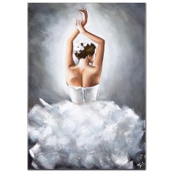  Obraz Baletnica 50x70cm obraz malowany na płótnie
