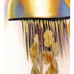  Obraz olejny ręcznie malowany 50x70cm Gustav Klimt Złote Łzy Frei