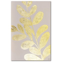  Obraz ręcznie malowany z elementami płatków złota BOHO 60x90cm