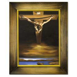  Obraz olejny ręcznie malowany 46x56cm Salvador Dali kopia