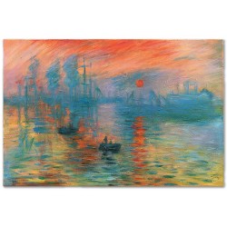  Obraz olejny ręcznie malowany Claude Monet Impresja 60x90cm