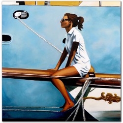  Obraz olejny ręcznie malowany na płótnie 120x120cm Jack Vettriano Masthead 2 kopia