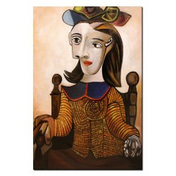  Obraz olejny ręcznie malowany na płótnie 60x90cm Pablo Picasso Dora Maar kopia