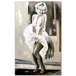 Obraz ręcznie malowany Marilyn Monroe 80x120cm