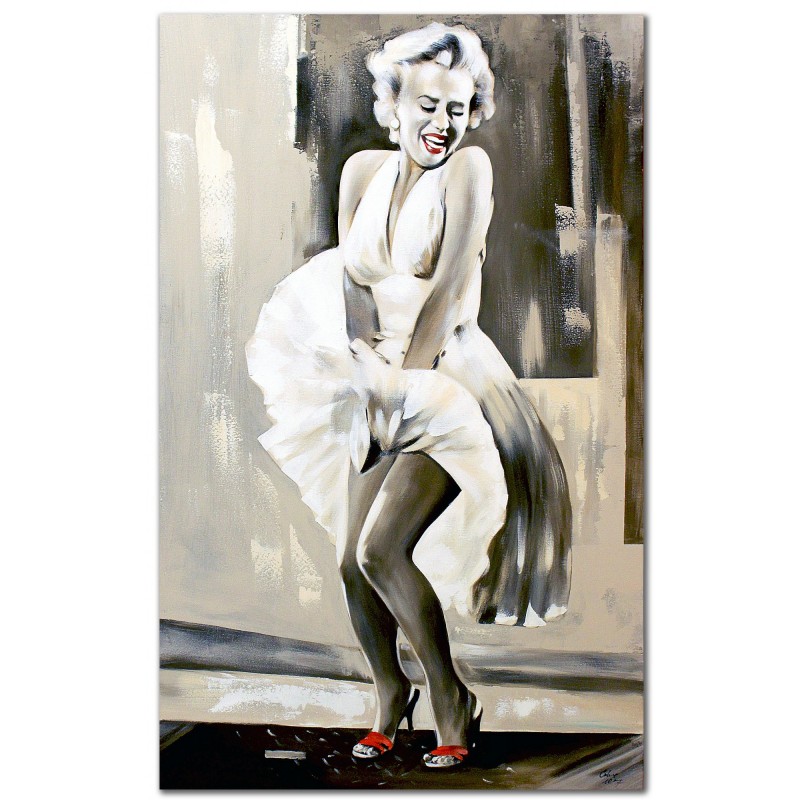  Obraz ręcznie malowany Marilyn Monroe 80x120cm