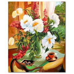  Obraz malowany Robina Anderson Tea At Marguerites 40x50cm