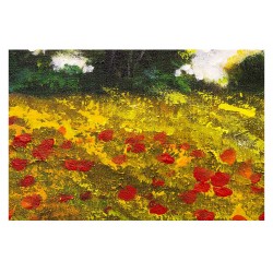  Obraz olejny ręcznie malowany Claude Monet Pole maków 80x120cm