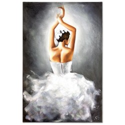  Obraz tańcząca Baletnica 60x90cm obraz malowany na płótnie