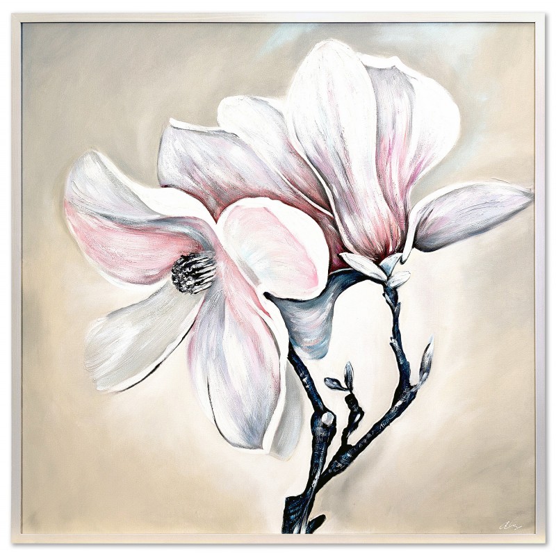  Obraz malowany Kwiat