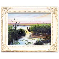  Obraz malowany Józef Chełmoński Kurka wodna 40x50cm