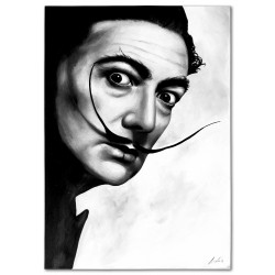  Obraz malowany Salvador Dali Portret 80x120cm