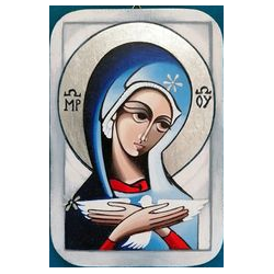 Obraz malowany Maryja z...