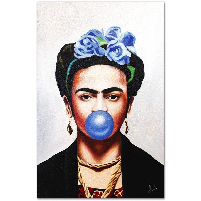  Obraz malowany Frida Kahlo Pop Art 60x90cm