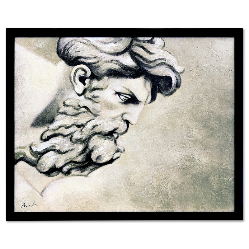  Obraz olejny ręcznie malowany 113x153cm Zeus
