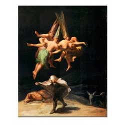  Obraz na płótnie Francisco Goya Lot czarowników  40x50cm