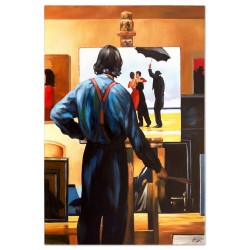  Obraz olejny ręcznie malowany 60x90cm Jack Vettriano kopia