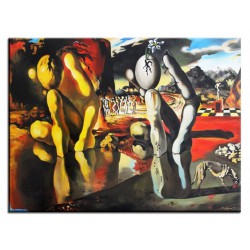  Obraz olejny ręcznie malowany Salvador Dali Metamorfoza narcyza kopia 90x120cm