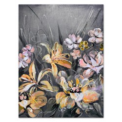  Obraz olejny ręcznie malowany 90x120cm Kwiaty