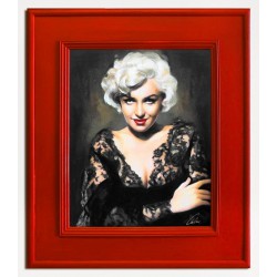  Obraz olejny ręcznie malowany Marilyn Monroe 62x72cm