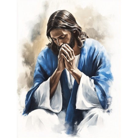  Obraz na płótnie 40x60 cm Jezus Chrystus