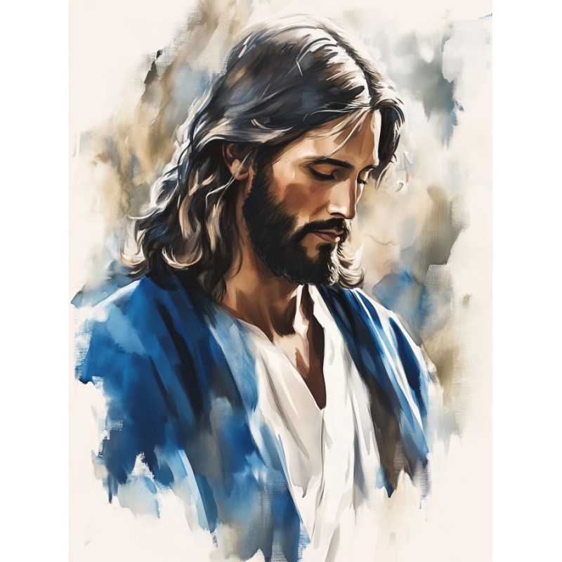  Obraz na płótnie 40x60 cm Jezus Chrystus