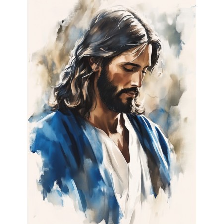  Obraz na płótnie 40x60 cm Jezus Chrystus