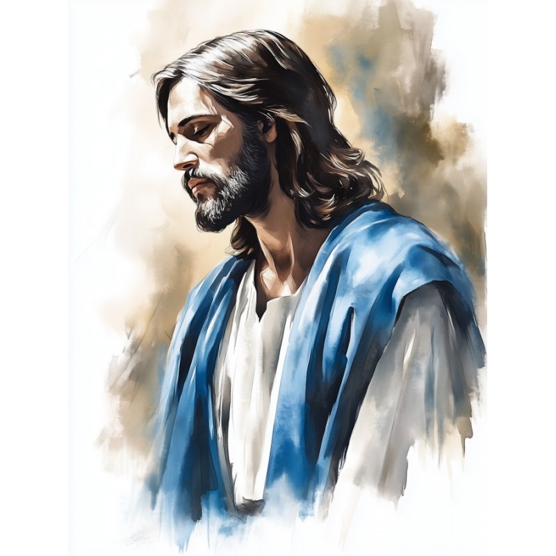  Obraz na płótnie 40x60 cm Jezus Chrystus