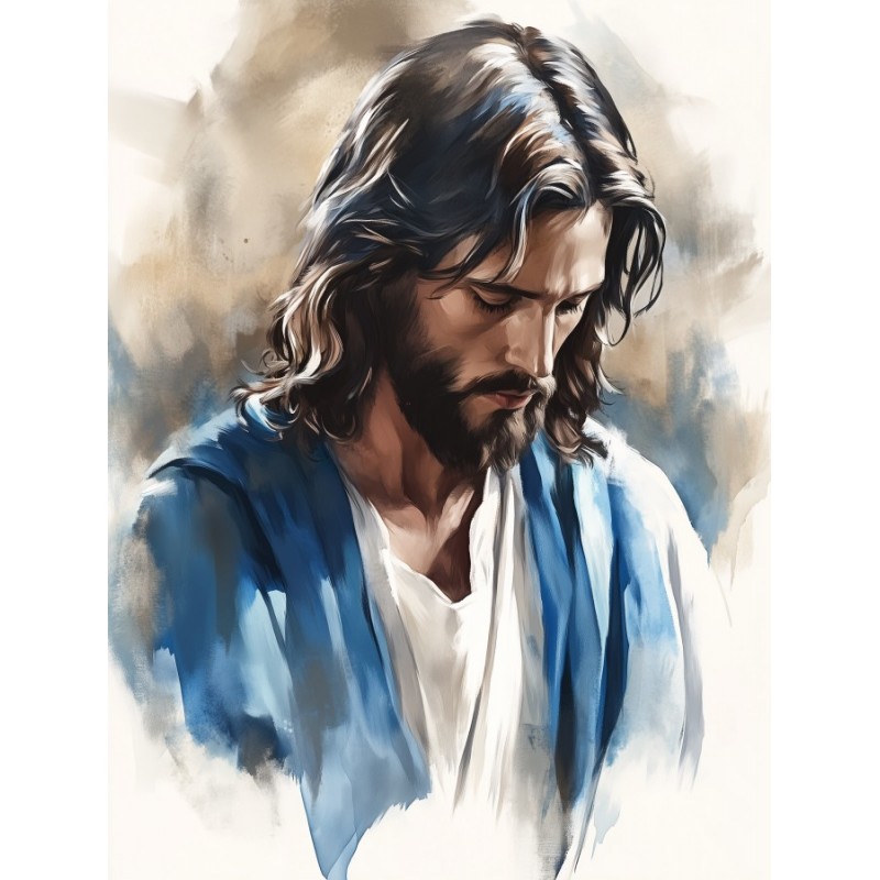  Obraz na płótnie 40x60 cm Jezus Chrystus