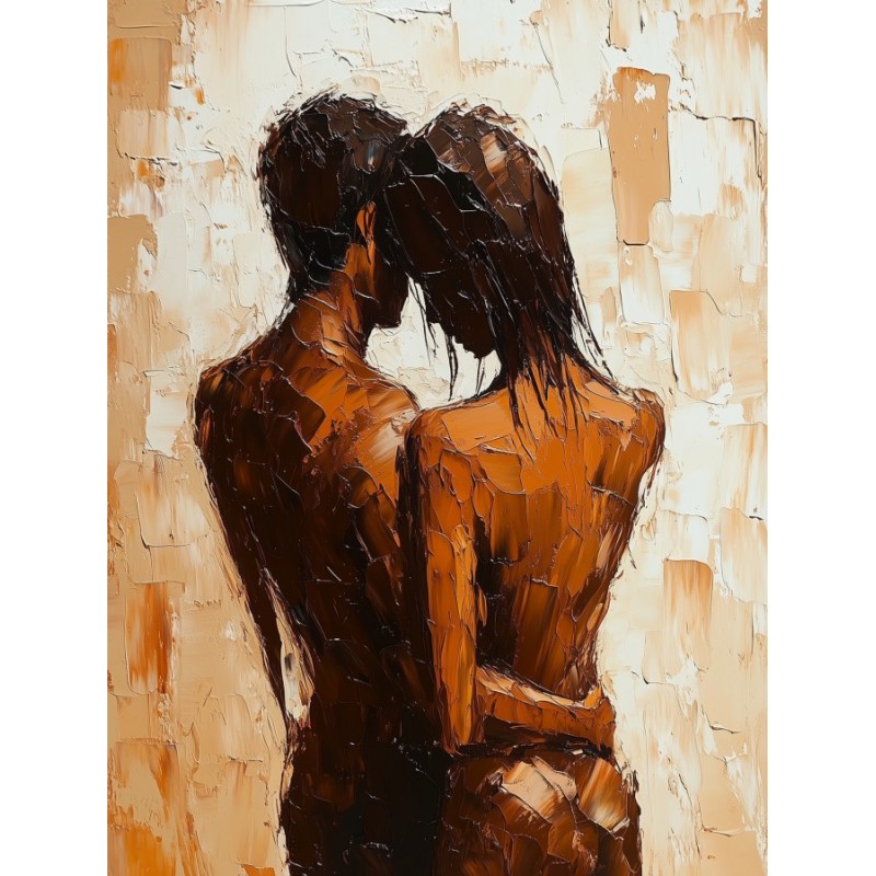  Obraz na płótnie 40x60 cm Para Zakochanych