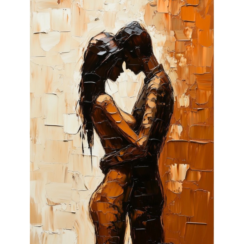  Obraz na płótnie 40x60 cm Para Zakochanych