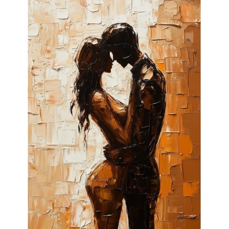  Obraz na płótnie 40x60 cm Para Zakochanych