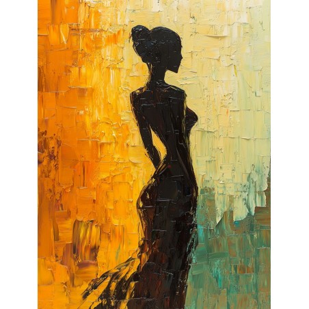  Obraz na płótnie 40x60 cm Postać kobiety