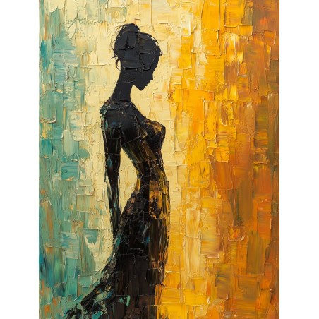  Obraz na płótnie 40x60 cm Postać kobiety