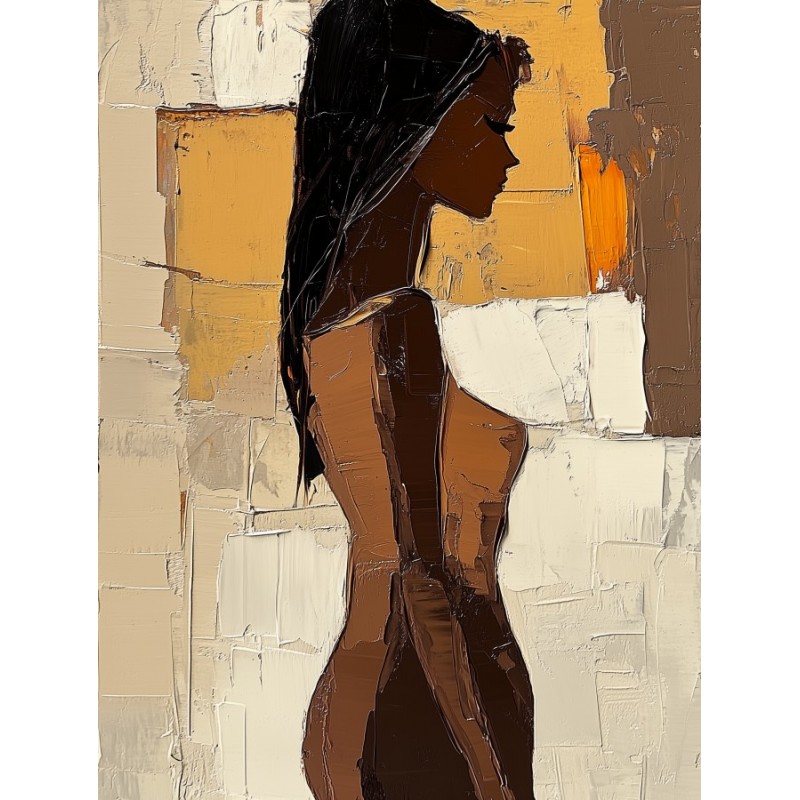  Obraz na płótnie 40x60 cm Kobieta Postać
