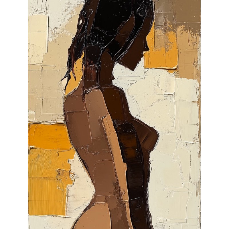  Obraz na płótnie 40x60 cm Kobieta Postać