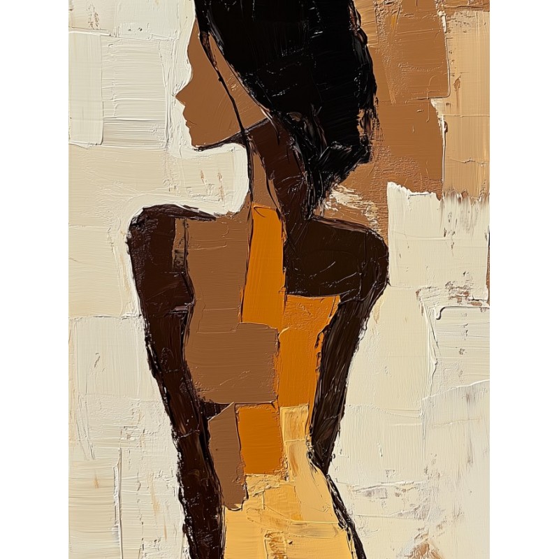  Obraz na płótnie 40x60 cm Kobieta Postać