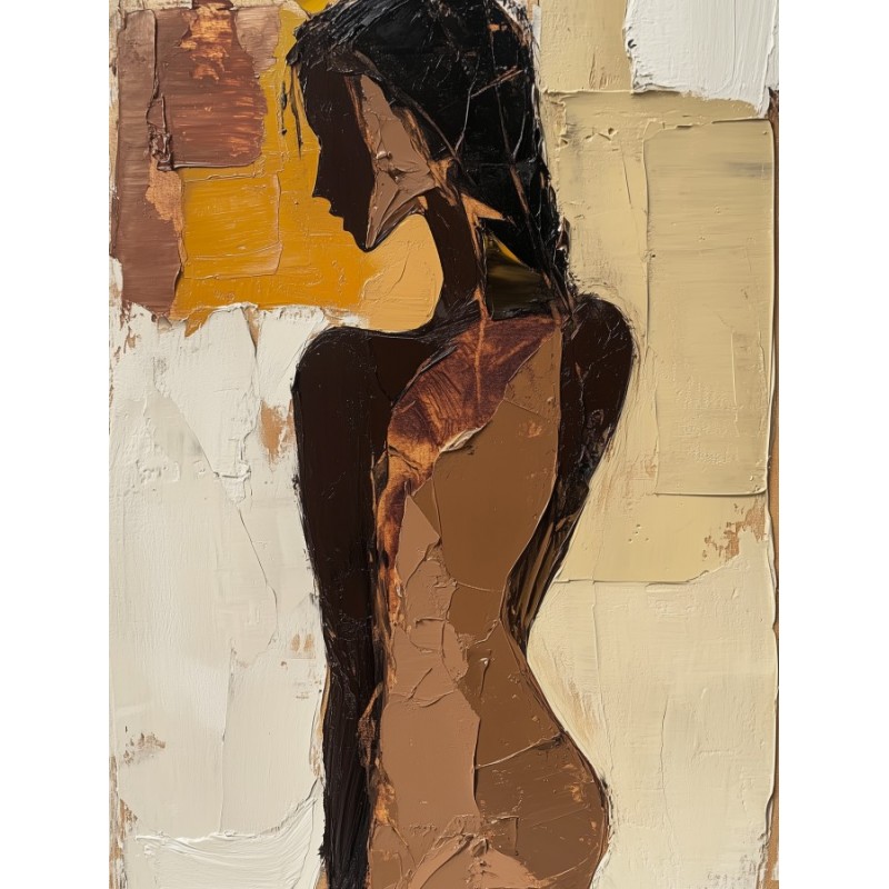  Obraz na płótnie 40x60 cm Kobieta Postać