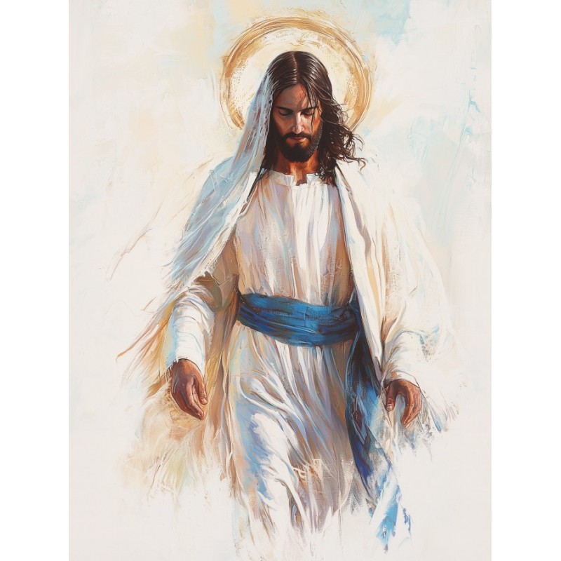  Obraz na płótnie 40x60 cm Jezus Chrystus