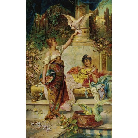  Obraz na płótnie 50x80cm Hans Zatzka Niezwykłe życie