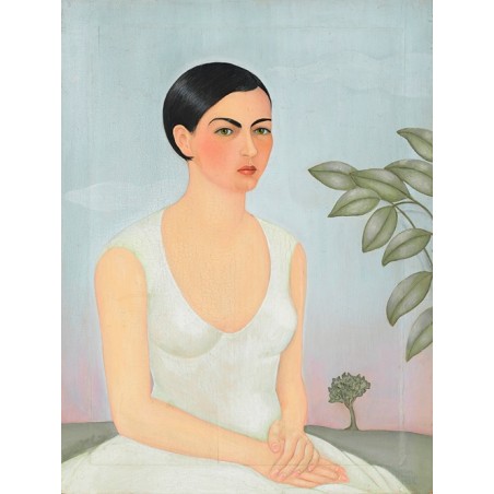  Obraz na płótnie 50x60cm Frida Kahlo Portret Christiny Mojej siostry