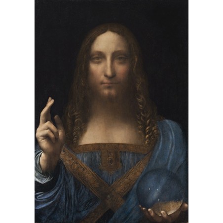  Obraz na płótnie 50x70cm Leonardo da Vinci Zbawiciel świata