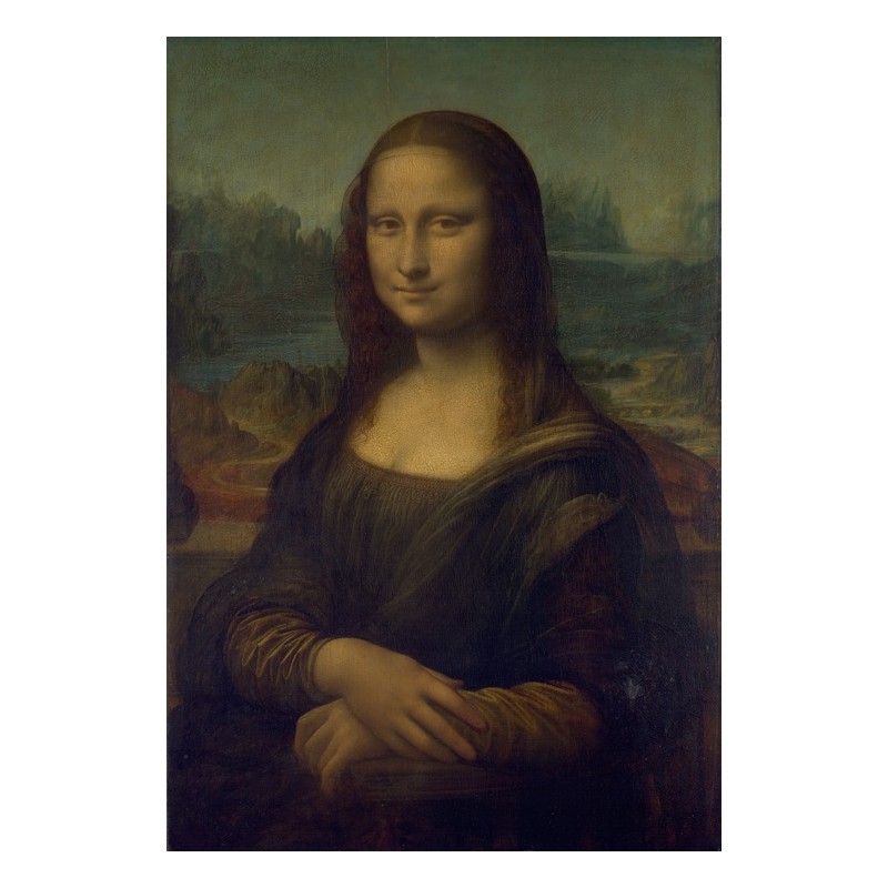  Obraz na płótnie 50x70cm Leonardo da Vinci Mona Lisa