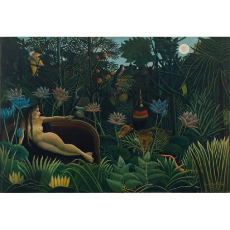  Obraz na płótnie 50x35cm Henri Rousseau Sen