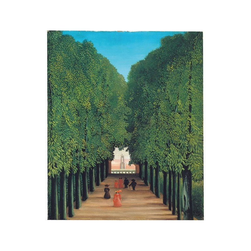  Obraz na płótnie 50x60cm Henri Rousseau Aleja w parku Saint-Cloud