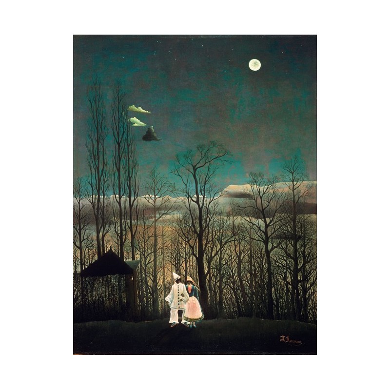  Obraz na płótnie 50x60cm Henri Rousseau Wieczór karnawałowy