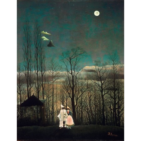  Obraz na płótnie 50x60cm Henri Rousseau Wieczór karnawałowy